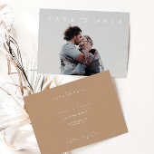 Modernes Minimalistisches Bale Taupe Foto Save the