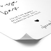 Modernes Minimalistisches Bar Momosa Poster (Ecke)