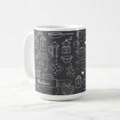 Modernes Minimalistisches Bauernhaus Küche Geschir Kaffeetasse (Vorderseite Links)