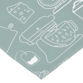 Modernes Minimalistisches Bauernhaus Küche Geschir Kurzer Tischläufer (Ecke)