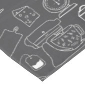 Modernes Minimalistisches Bauernhaus Küche Geschir Tischdecke (Schrägansicht)