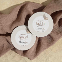 Modernes Minimalistisches Beige-Schmetterling-Brau