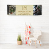 Modernes minimalistisches beiges benutzerdefiniert banner (Insitu)