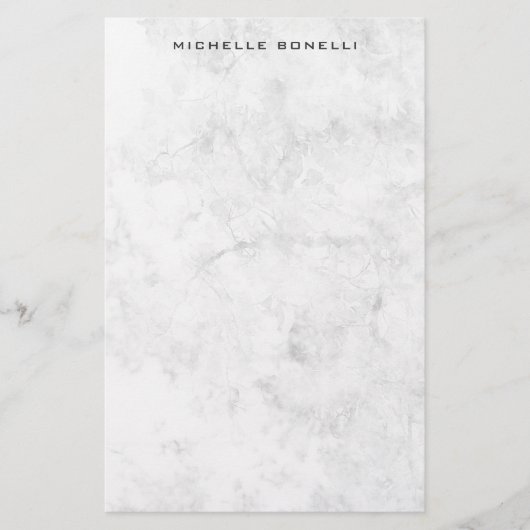 Modernes Minimalistisches Berufliches Design Schli Briefpapier (Vorderseite)