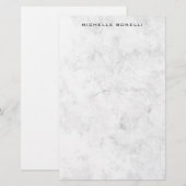 Modernes Minimalistisches Berufliches Design Schli Briefpapier (Vorne/Hinten)