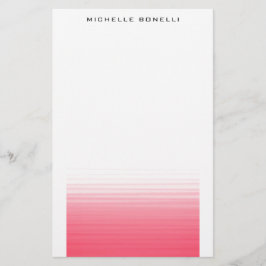 Modernes Minimalistisches Berufliches Einfaches Briefpapier