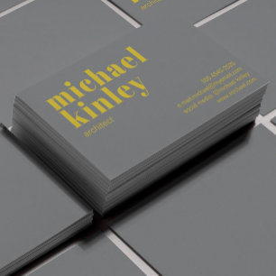 Modernes, minimalistisches berufliches Netzwerk Visitenkarte