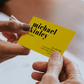 Modernes, minimalistisches berufliches Netzwerk Visitenkarte