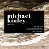 Modernes, minimalistisches berufliches Netzwerk Visitenkarte