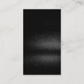 Modernes Minimalistisches Berufliches Schlicht Dun Visitenkarte (Rückseite)