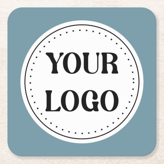 Modernes Minimalistisches Berufliches Schwarz Rechteckiger Pappuntersetzer (Vorderseite)