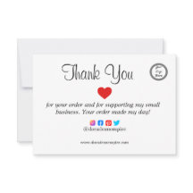 Modernes Minimalistisches Bestellgeschäft dank Kar