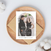 Modernes Minimalistisches Bild Save the Date