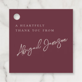 Modernes Minimalistisches Brautparty Geschenkanhänger