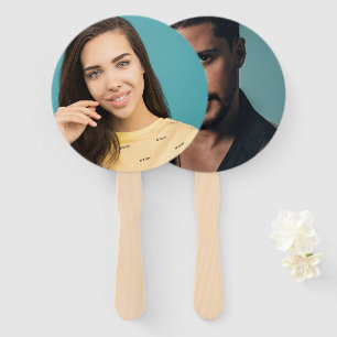 Modernes Minimalistisches Brautspiel Fächer