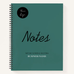 Modernes Minimalistisches Business-Notebook Notizblock