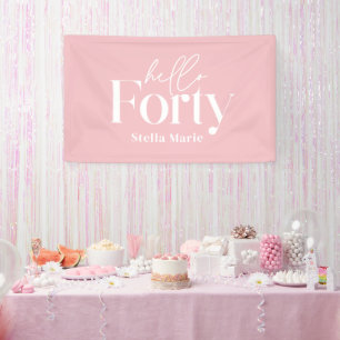 Modernes minimalistisches Dekor in mädchenhaftem R Banner
