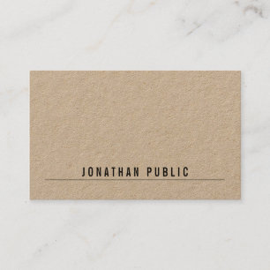 Modernes Minimalistisches Design Beruflich modern Visitenkarte