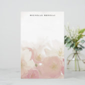 Modernes Minimalistisches Design für Berufliche Bl Briefpapier (Stehend Vorderseite)