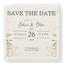 Modernes Minimalistisches Design Save the Date