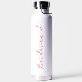 Modernes Minimalistisches Drehbuch Personalisierte Trinkflasche