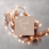 Modernes Minimalistisches Drehbuch Vielen Dank Geschenkanhänger