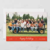 Modernes Minimalistisches Drehbuch - Weihnachten (Vorderseite)