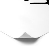 Modernes Minimalistisches, dreimal monochromes Nor Poster (Ecke)