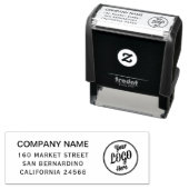 Modernes Minimalistisches, einfaches, Berufliches  Permastempel (Beispiel)