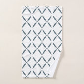 Modernes Minimalistisches einfaches geometrisches  Badhandtuch Set (Handtuch)