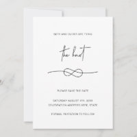 Modernes Minimalistisches, einfaches Schwarzes Kni