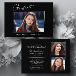 Modernes Minimalistisches Einzigartiges Ink Script Ankündigung