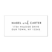 Modernes, Minimalistisches Elegantes Einfaches Hoc Permastempel (Design)