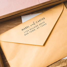 Modernes, Minimalistisches Elegantes Einfaches Hoc Permastempel