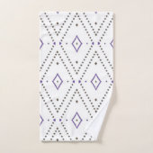 Modernes Minimalistisches Elegantes Stilvolles Boh Badhandtuch Set (Handtuch)