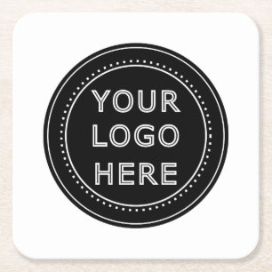 Modernes, Minimalistisches, elegantes und bearbeit Rechteckiger Pappuntersetzer