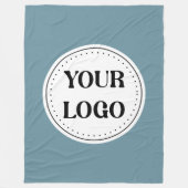 Modernes, minimalistisches, elegantes und individu fleecedecke (Vorderseite)