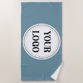 Modernes, minimalistisches, elegantes und individu strandtuch (Vorderseite)