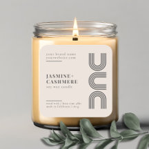 Modernes, minimalistisches Etikett für die Verpack