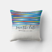 Modernes, Minimalistisches Farbkonzept Kissen (Rückseite)