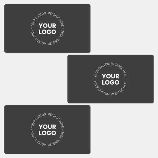 Modernes Minimalistisches Firmenlogo/jedes Bild |  Etiketten (Gruppe)