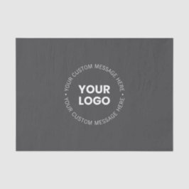 Modernes Minimalistisches Firmenlogo/jedes Bild |  Seidenpapier