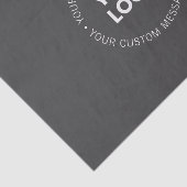 Modernes Minimalistisches Firmenlogo/jedes Bild |  Seidenpapier (Ausschnitt)