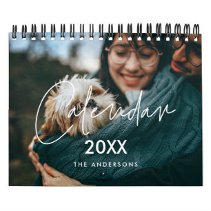 Modernes minimalistisches Foto 2025 Kalender
