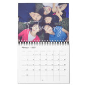 Modernes minimalistisches Foto 2026 Kalender (Feb 2027)