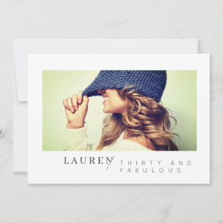 Modernes Minimalistisches Foto 30 & Fabulous Gebur