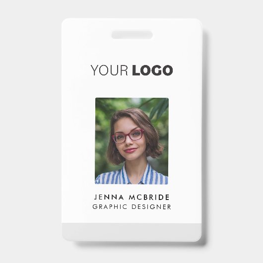 Modernes Minimalistisches Foto-Card-Logo für benut Ausweis (Vorderseite)