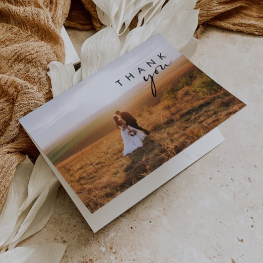 Modernes Minimalistisches Foto dank Karte