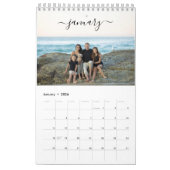 Modernes Minimalistisches Foto für 2023-Kunden Kalender (Jan 2026)