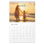 Modernes Minimalistisches Foto für 2023-Kunden Kalender (Mär 2026)